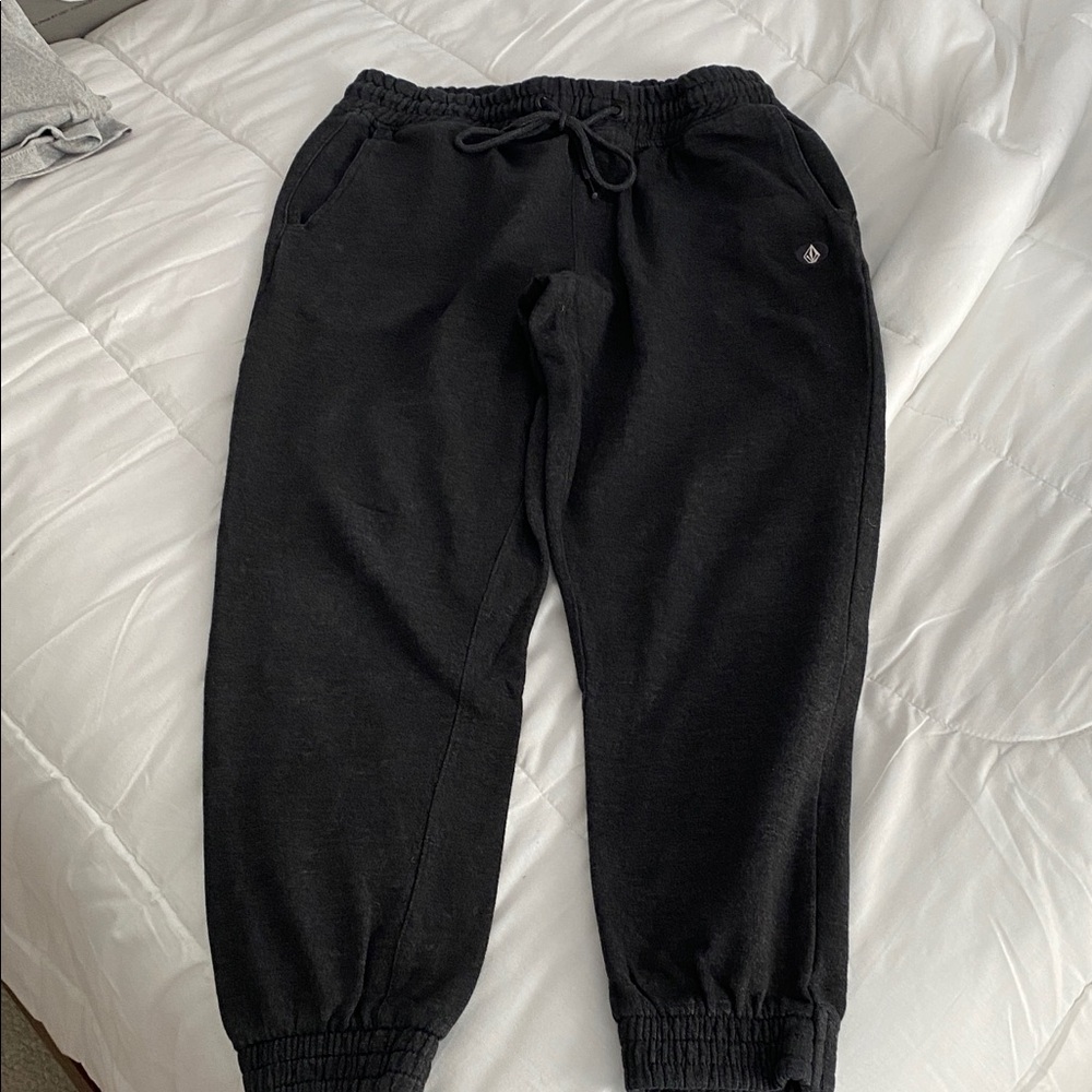 Volcom Charcoal Elastic-Waist Joggers